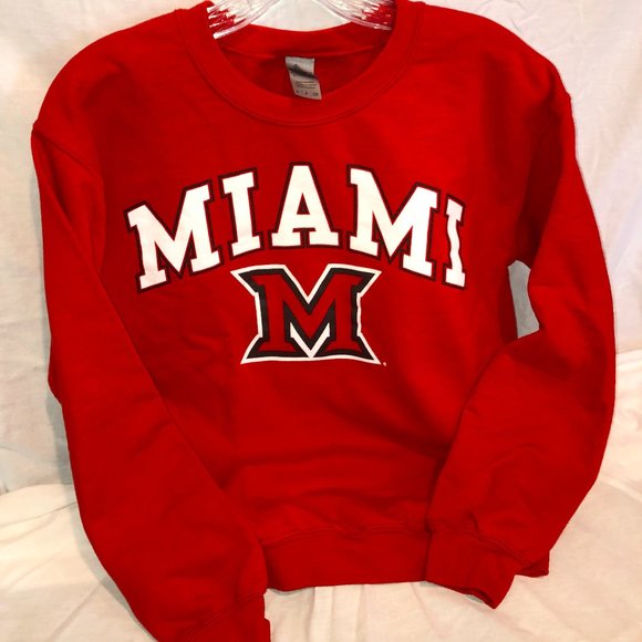 Miami U of Ohio Small Crewneck Sweatshirt - Picture 1 of 1